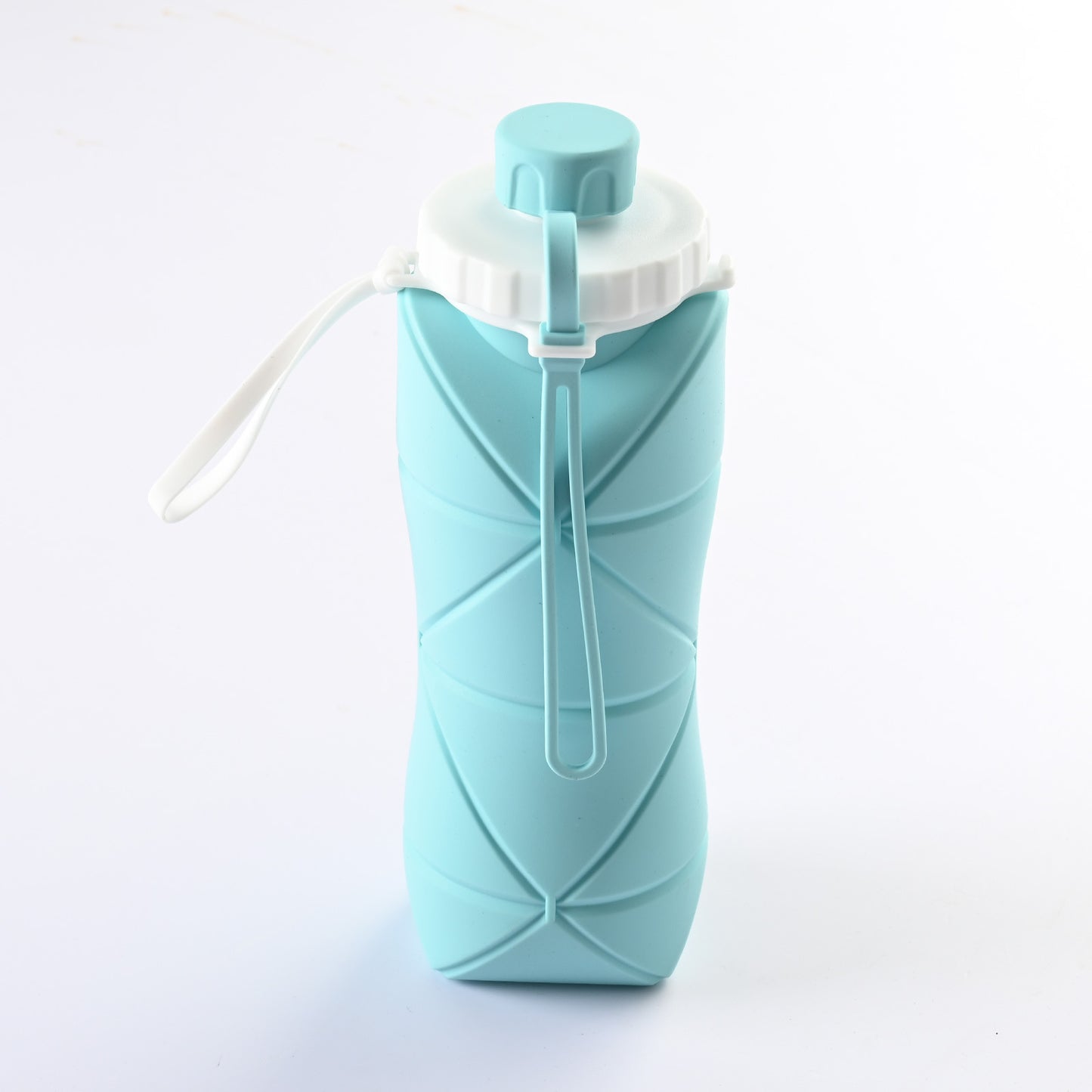 Folding Silicone Water Bottle 600ml