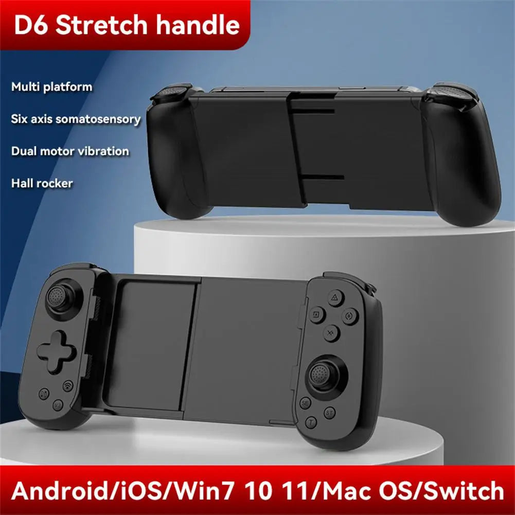 D6 Wireless Stretching Extendable Gaming Controller Joystick Pad Compatible For Phone Android Gamepad Joystick Game Accessoires