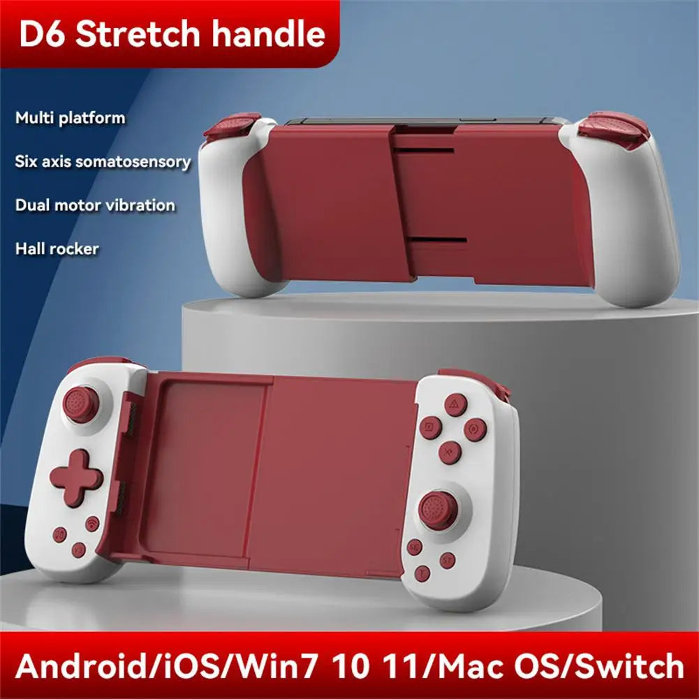 D6 Wireless Stretching Extendable Gaming Controller Joystick Pad Compatible For Phone Android Gamepad Joystick Game Accessoires